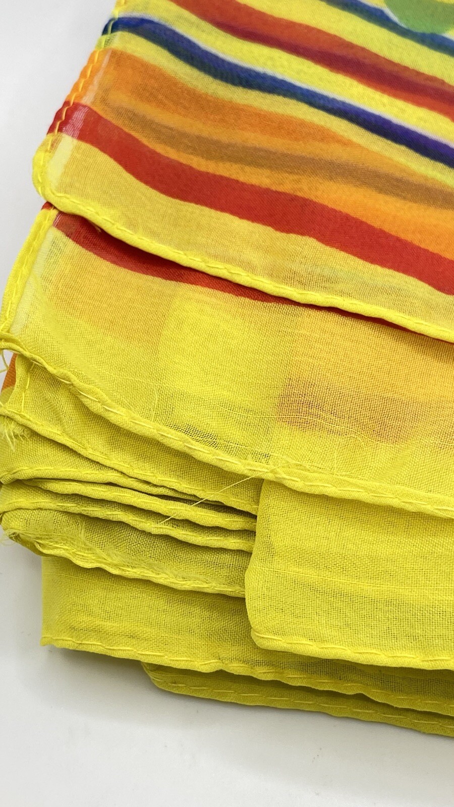 Vtg ESCADA QUE VIVA Rectangular Orange ,Yellow, B… - image 6