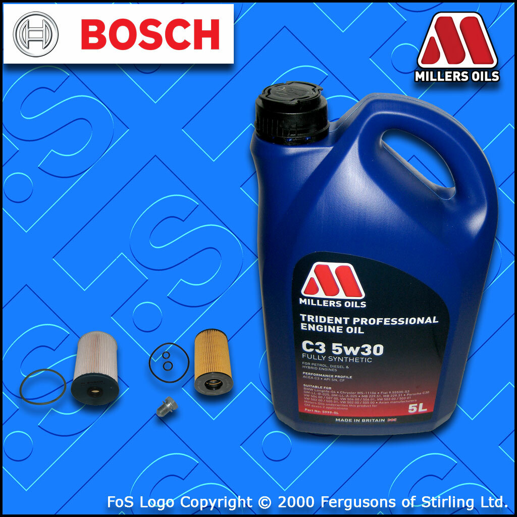 SERVICE KIT for VW GOLF MK6 1.6 TDI CAYB CAYC OIL FUEL FILTERS +OIL (2009-2012)