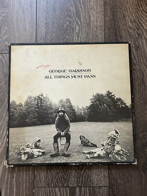 George Harrison - All Things Must Pass, 12''LP x 3 Vinyl Set ohne Poster , 1970