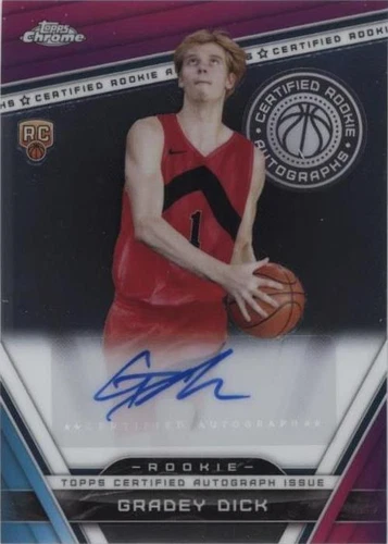 2023-24 Topps Chrome - Gradey Dick #CRA-GD