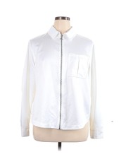 Air Jordan Women White Track Jacket Xl