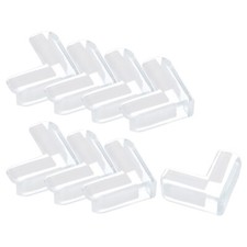 Glass Table Desk Corner Edge Protector Cushion Guard Bumper 8pcs