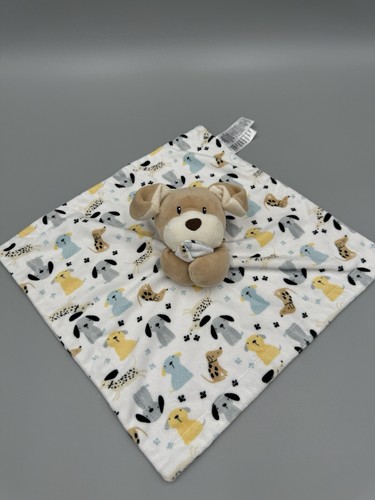 Baby Essentials Puppy Dog Lovey Plush Soft Security Blanket