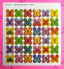 Butterfly Miniatures Small Sticker Sheet