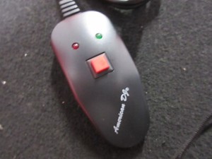 American DJ wired fog machine remote, 25ft. Remote cable