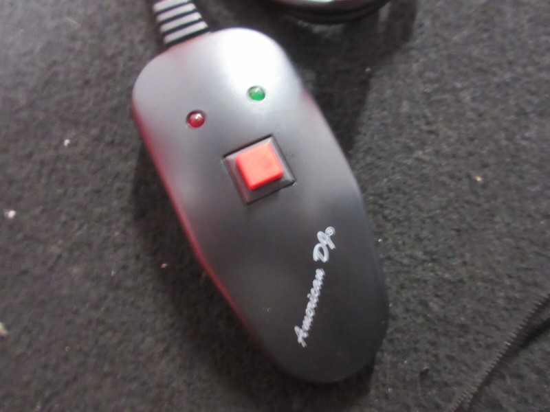 American DJ wired fog machine remote, 25ft. Remote cable