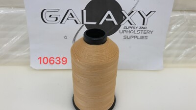 69 Upholstery Thread TEX-70 Bonded Nylon 8 oz Made In The USA Lt Beige 10639