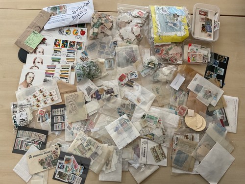 World stamps, unchecked packets 1.2kg #w153 - 第 1/21 張圖片