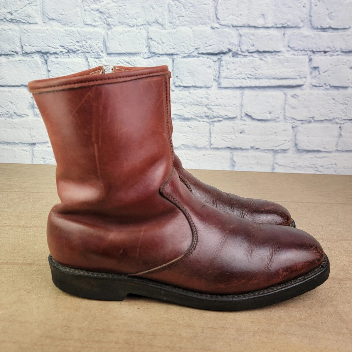 Dexter 731134 Men\'s Chukka Zip Boots in Reddish Brown, Sherpa lined, size 11M Dexter Zip Boots for Men for Sale | Shop New & Used Men main image 3