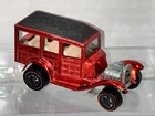 Vintage Original HOT WHEELS REDLINE * '31 FORD WOODY * Red & White Interior *