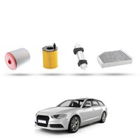 Hoffcar Wartungsset Kompatibel Mit Audi A6 (C7) 3.0 TDI 180KW Ab 2011