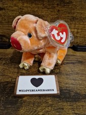 Ty Zodiac Pig Beanie Baby Chinese New Year Soft Plush Toy with Tags