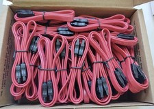 Lot of 50x 23" SATA III 6Gbps data cables