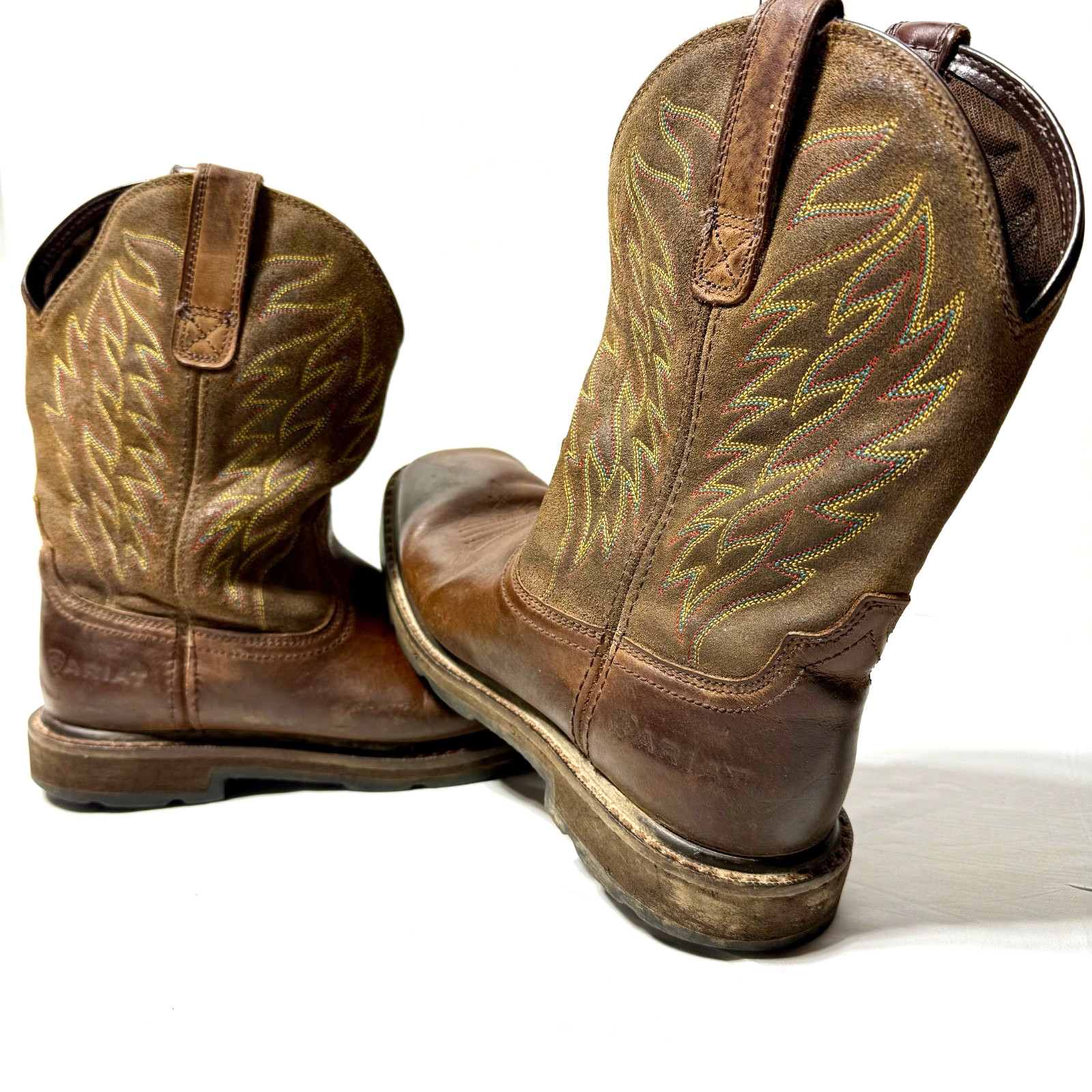 Ariat Groundbreaker Square Toe Work Boot Mens Siz… - image 1