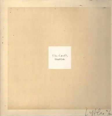LP Lloyd Cole Standards SIGNED, NUMBERED, BOOKLET NEAR MINT Tapete records