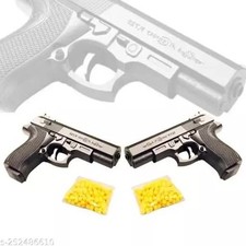 BB Style Toy Gun for Children Includes 20 Soft Safe Foam Bullets Action Play Toy
