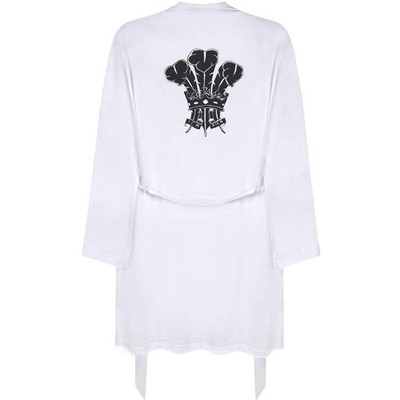 Small 'Prince Of Wales Feathers' Adult Dressing Robe / Gown (RO00006049)