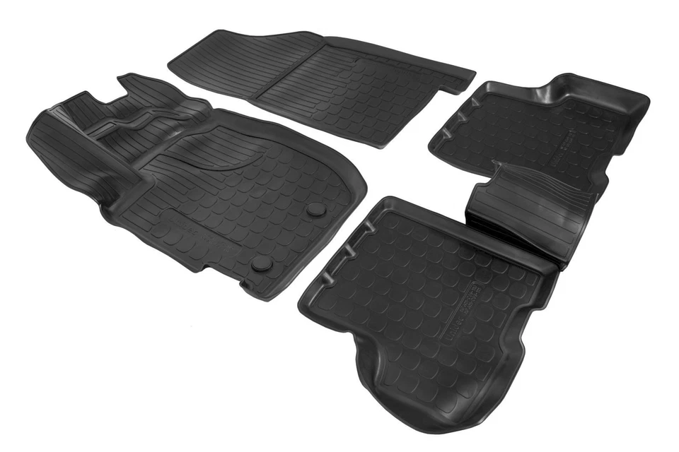 3D Tapis en caoutchouc pour Dacia Duster 2WD 2018-2021 et bac de coffre NORM - Photo 4/4