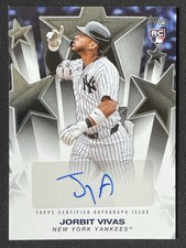 Jorbit Vivas 2025 Topps Update Series Baseball Stars Auto RC #BSAU-JV