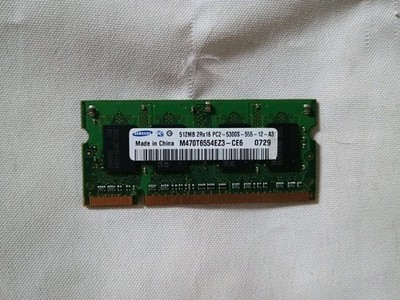 Samsung M470T6554EZ3-CE6 (512MB 2Rx16 PC2-5300S-555-12-A3)