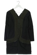 SKUNKFUNK Robe à manches longues Dames Robe T EU 36 noir-kaki style décontracté