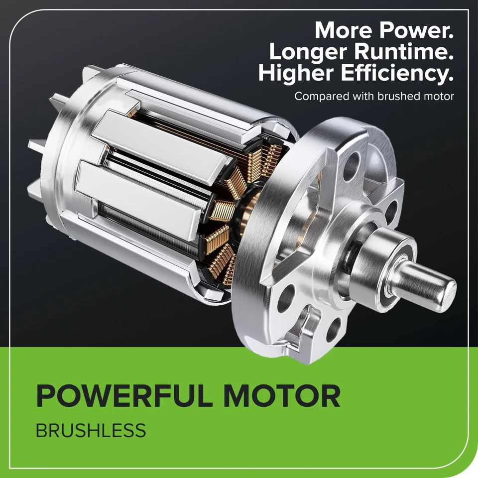 Motosierra sin escobillas Greenworks 40V 16 pulgadas (1,5KW) con batería de 4Ah y cargador de 2A Foto 4 de 4