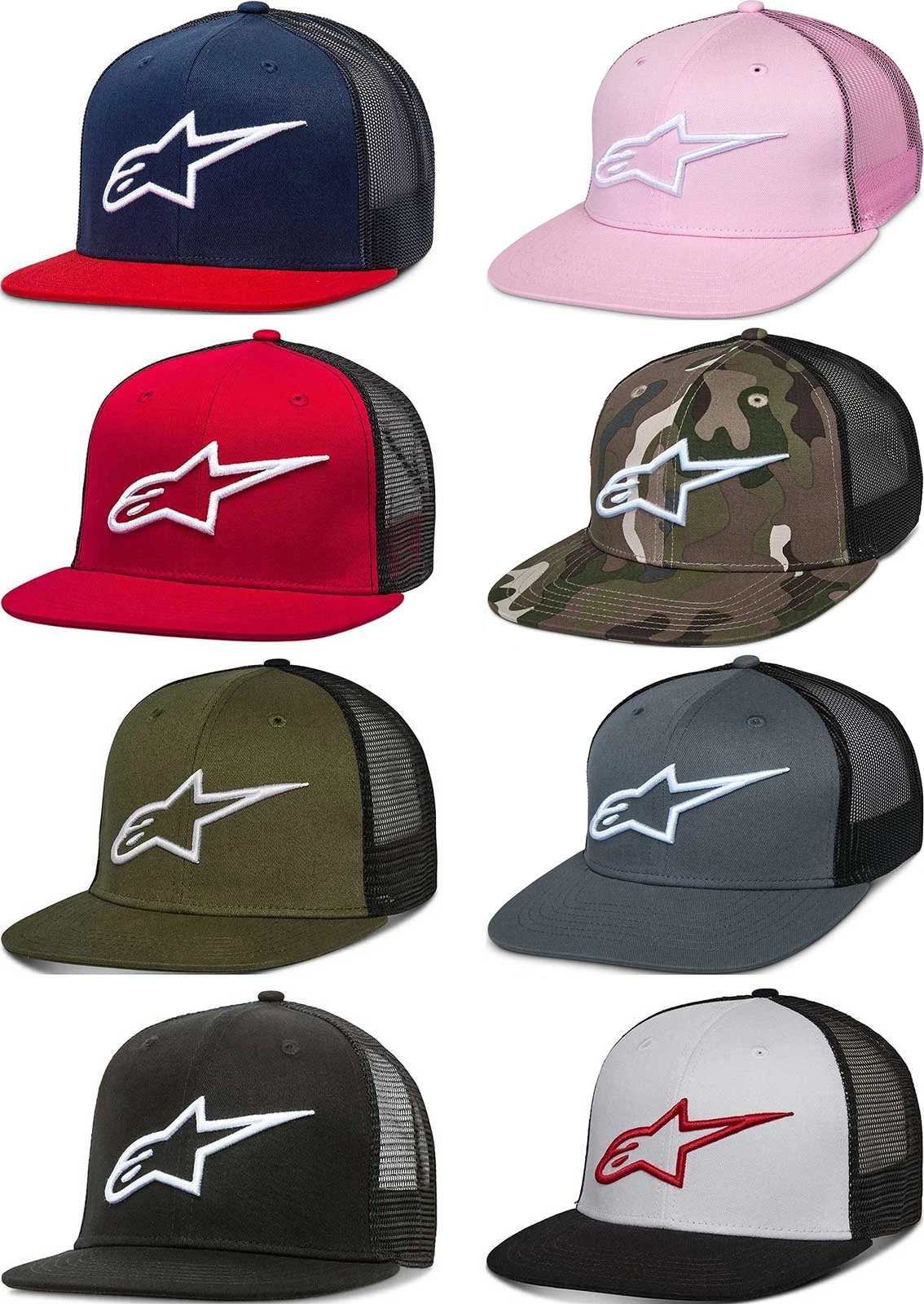 Alpinestars Corp Trucker Snapback Hat Mens