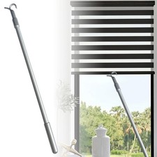 Adjustable Loft Hatch Pole 13-24 Inch Telescopic with Hook for Ladder Access