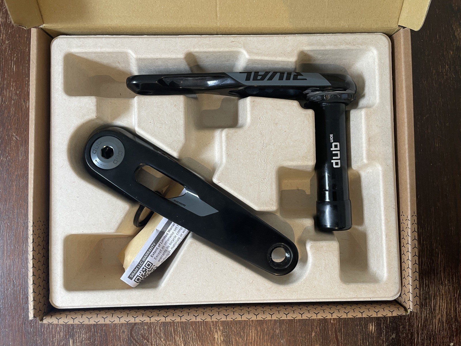 SRAM Rival E1 DUB Cranks Arms 170mm