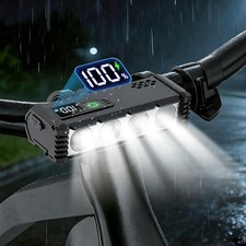 Super Bright LED Bike Light USB Rechargeable Bicycle Front Headlight Waterproof