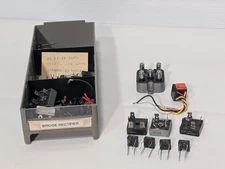 Lot of Bridge Rectifiers, Varying Manufacturers, Sizes and Types - As Pictured