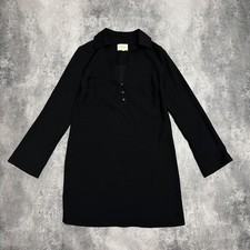 A Paris Sezane Robe Dress Laine Black Size 36