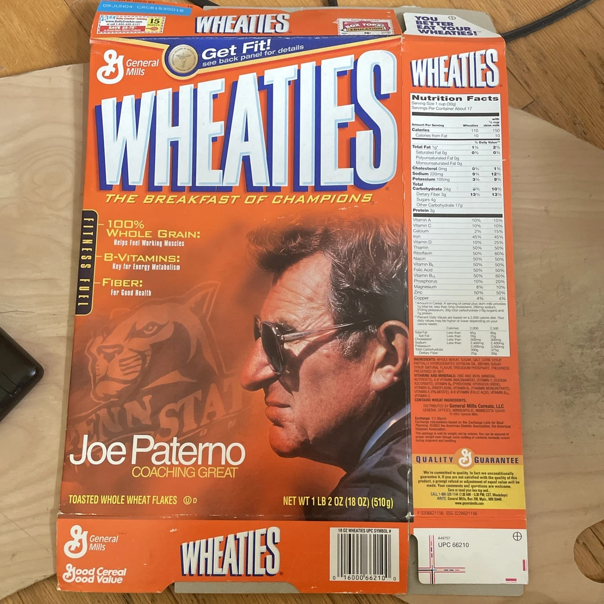 Football Original Vintage Sports Cereal Boxes for sale | eBay
