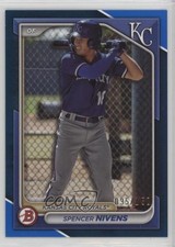 2024 Bowman Prospects Blue Border 95/150 Spencer Nivens #BP-37 fm0