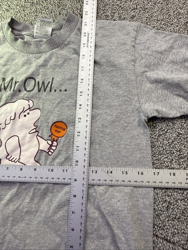 Y2K T Shirt Woman’s Med Mr Owl Tootsie Roll Candy Tootsie Pops One Twohoo Three