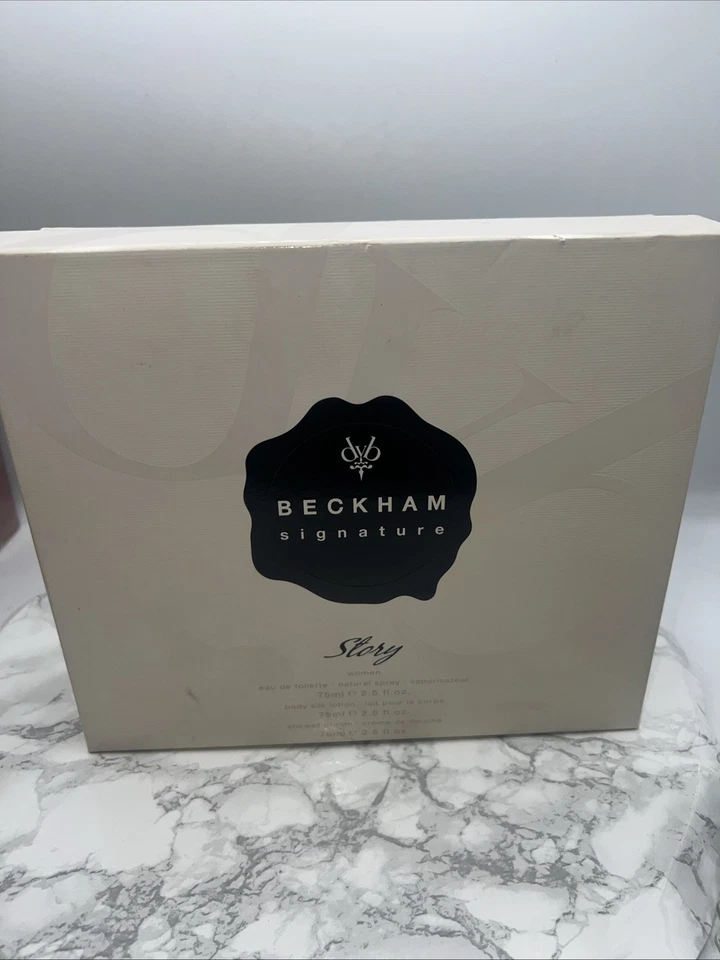 JUEGO DE REGALO BECKHAM SIGNATURE STORY 3 PIEZAS 2,5 FL. OZ 75 ML EAU DE TOILETTE SPRAY Foto 2 de 2