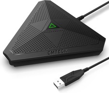 Conference USB Omnidirectional Microphone w/ Mute for PC/Mac US