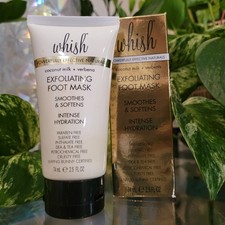 Whish Exfoliating Foot Mask Coconut Milk Verbena Paraben Organic Callus Remover