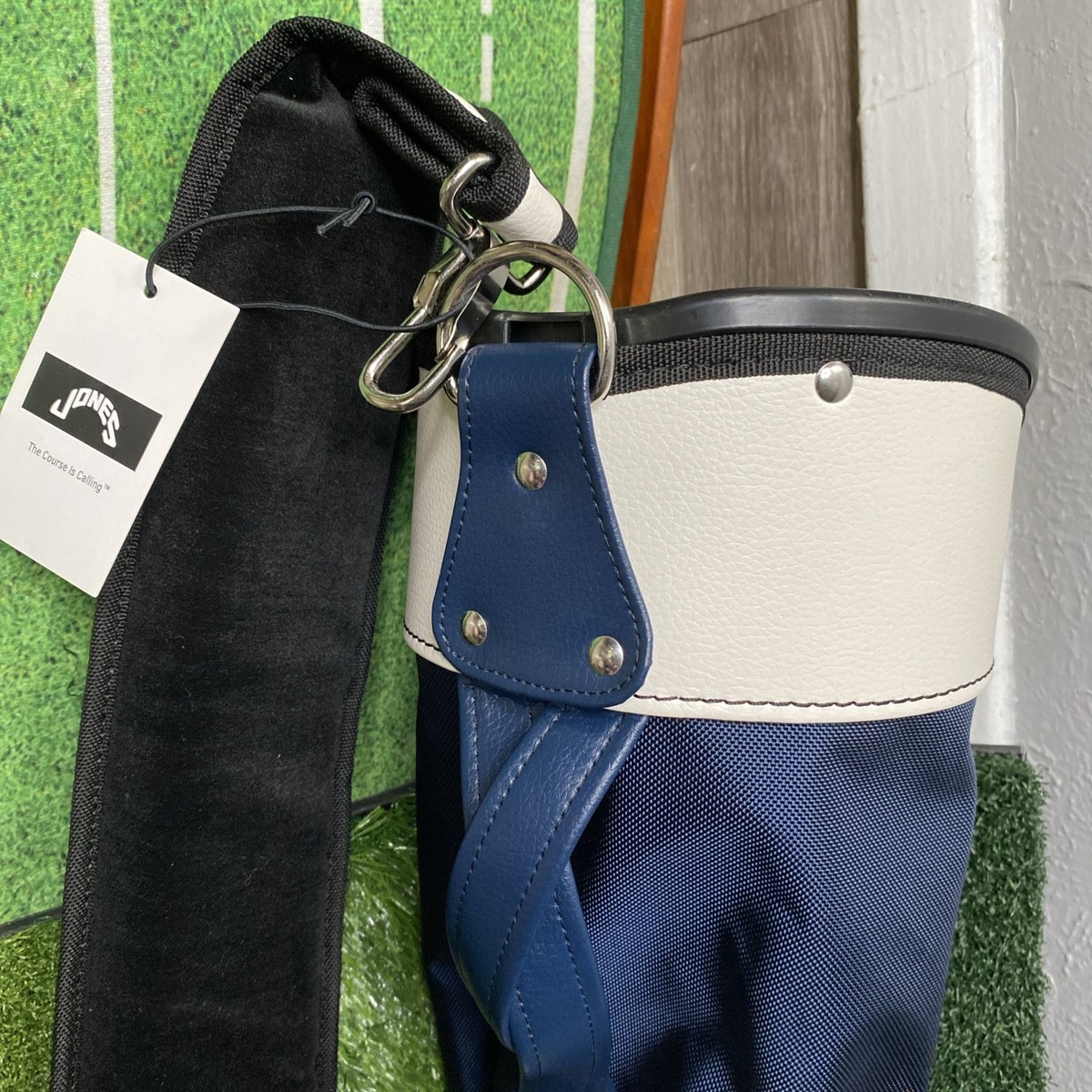Jones Golf Company Original Carry Golf Bag Sunday White Navy | eBay