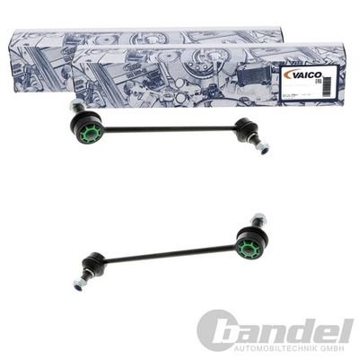 2X VAICO KOPPELSTANGE STABI VORNE passend für OPEL COMBO CORSA MERIVA TIGRA VECT