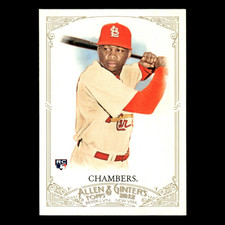Adron Chambers Rookie #301 2012 Topps Allen - Ginter St. Louis Cardinals Card NM. rookie card picture