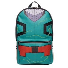 My Hero Academia  Deku  Glow Cosplay 18" Full Size School Backpack Loungefly NWT