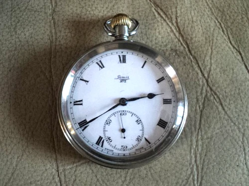 Nice Vintage Limit No2 Men's Mechanical Swiss Made Pocket Watch Working