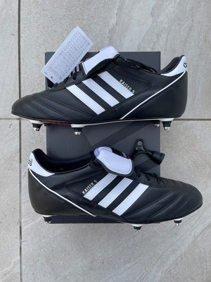 Adidas Kaiser 5 Cup SG schwarz/weiß Fußballschuhe - Größe UK 9,5 033200 Neu mit Karton NEU