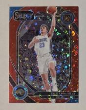 TRISTAN da SILVA RC SN/49 2024-25 Panini Select - Red Disco Prizm #272 Magic