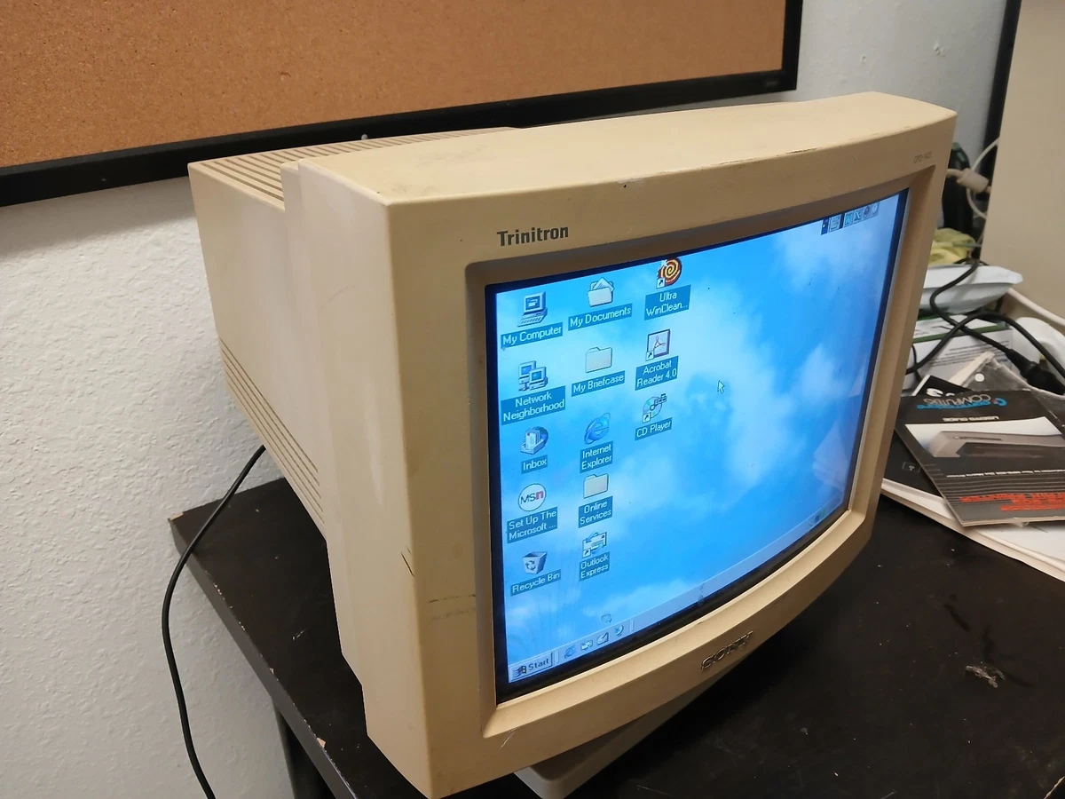 Sony Trinitron Monitor Indiana Computer Monitors for sale | eBay