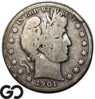 1901-S Barber Half Dollar, San Francisco Issue