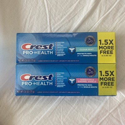 2x Crest pro health clean mint&sensitive enamel Zahnpasta toothpaste 2x73g ovp 