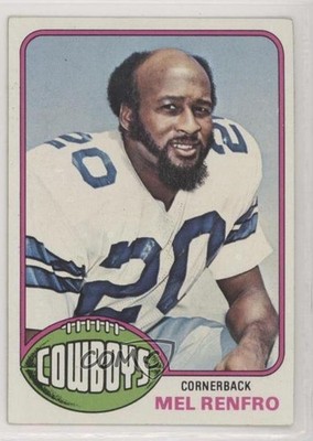 1976 Topps Mel Renfro #368 HOF 0e3