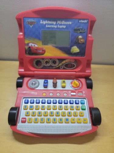 Lightning McQueen Learning Laptop VTech Disney Pixar Cars 2 Educational Works!